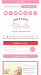 Mobile Screenshot of polkadotbride.com